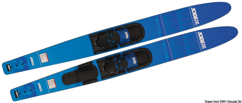 DEVOCEAN Globe/Balance water skis blue