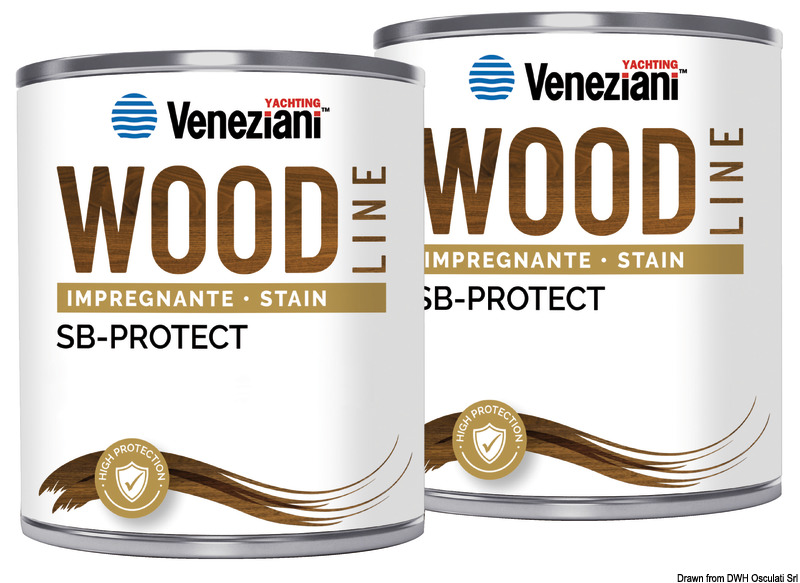 Wood Line monocomponent primer transparent 0.75 l