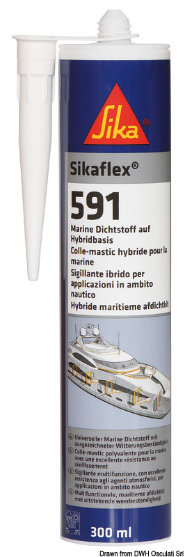 SIKAFLEX 591 polymer sealant black 300 ml