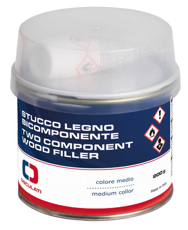 Filler bicomponent wood light coloured 150 ml