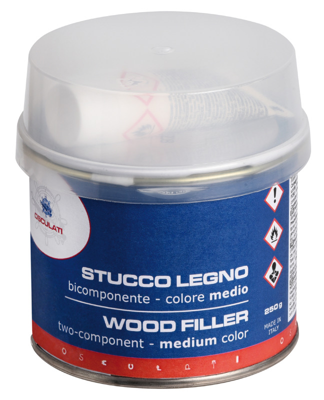 Filler bicomponent wood medium coloured 150 ml