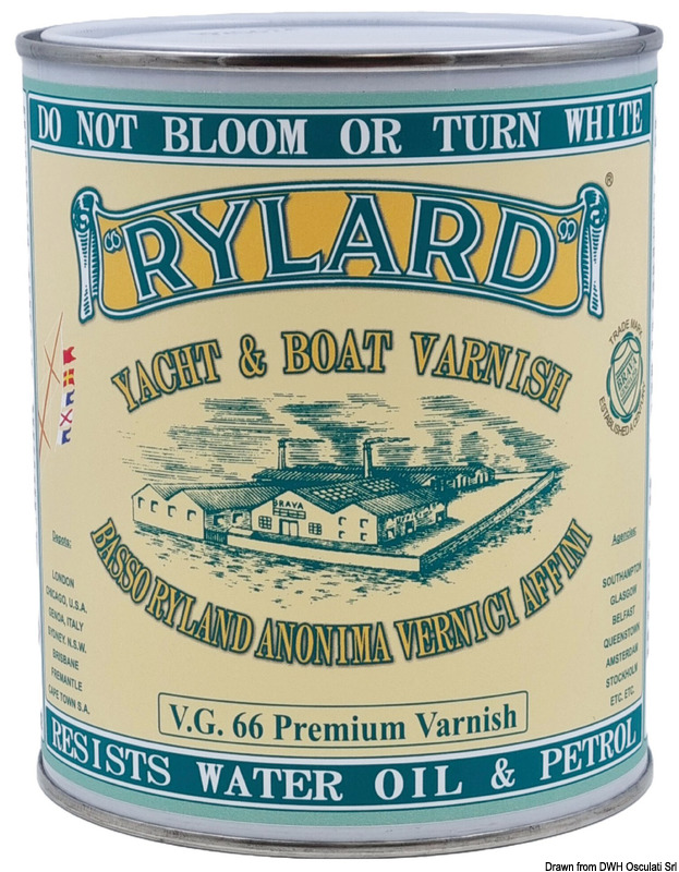 Rylard VG66 Premium clear varnish for wood