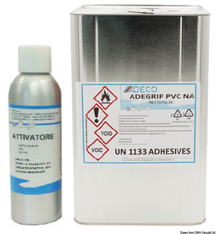 Glue for PVC ADEGRIP NA 2 kg + activator 160 g