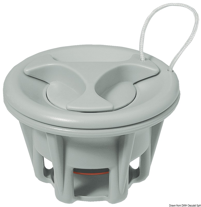 Inflation/deflation flat external valve