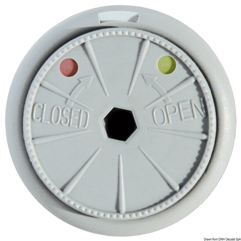 Pressure relief valve 300 mbar