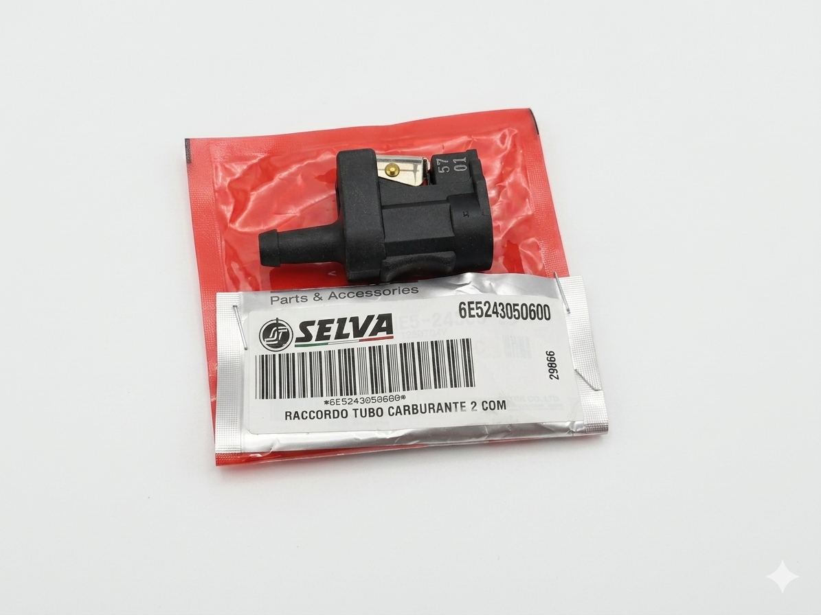 Fuel connector at engine for Selva 6E5243050600, Yamaha 6E5-24305-06-00