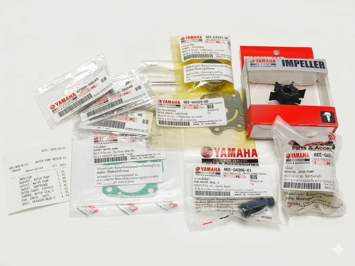 Water pump repair kit Selva 6EEW00780200, Yamaha 6EE-W0078-02