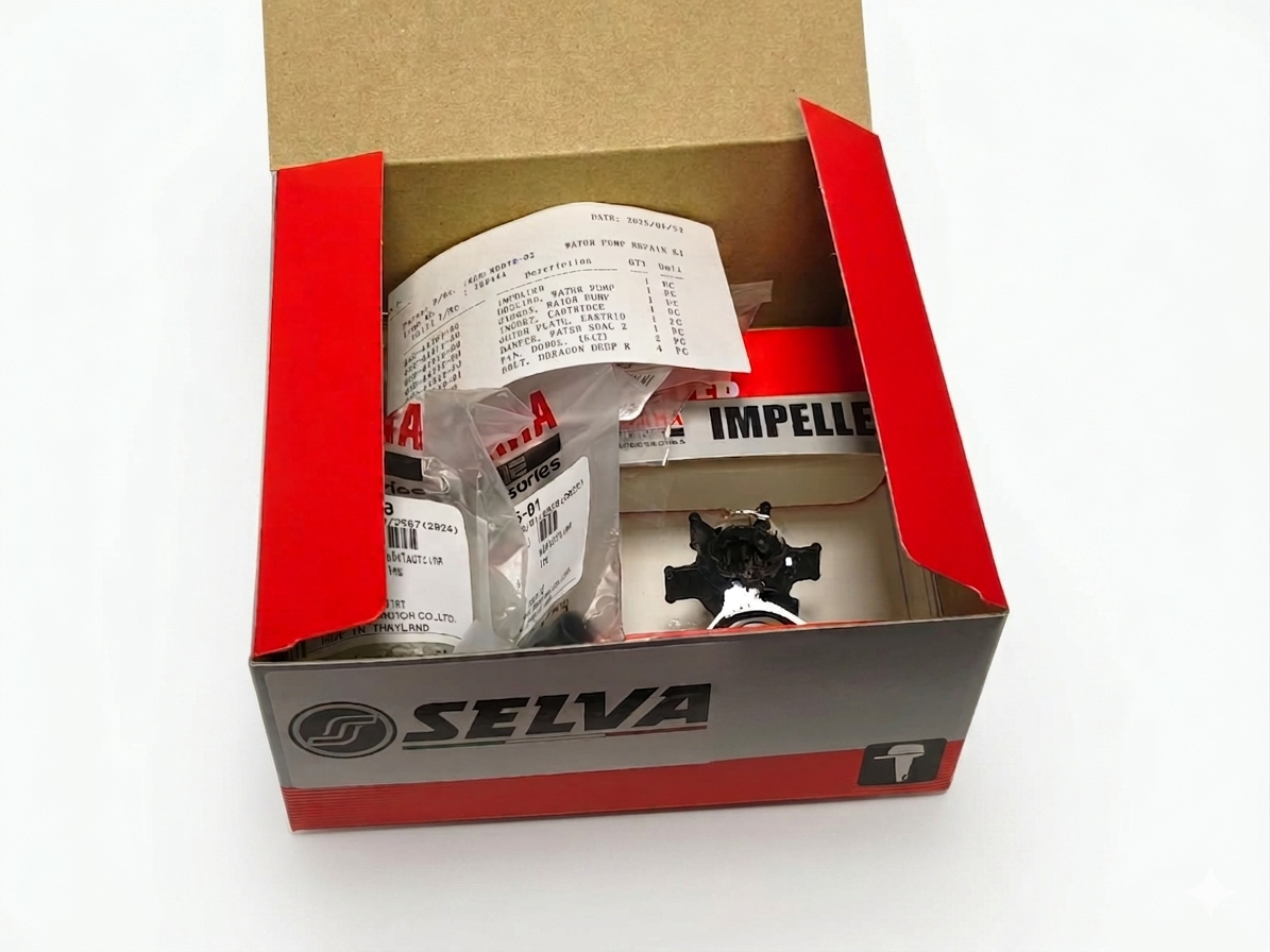 Water pump repair kit Selva 6EEW00780200, Yamaha 6EE-W0078-02