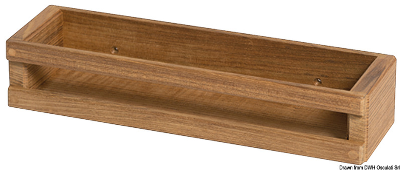 Teak container 290x83x55 mm