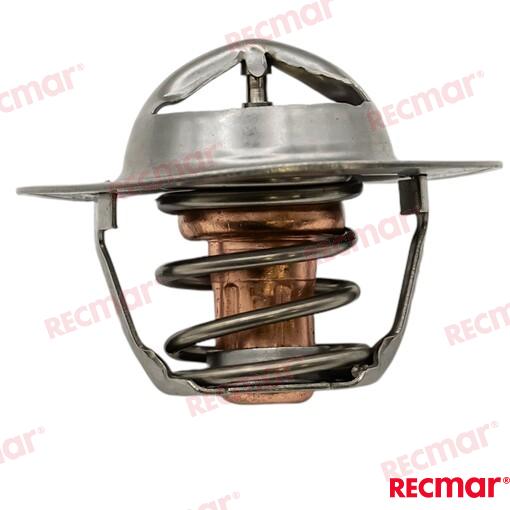 Thermostat Mercruiser V6 and V8 70C OEM: Mercruiser: 8052732, 8072522, 807252T2, 8M0091470, 8M0109441; Crusader: 96358, 97895