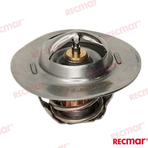 Thermostat Mercruiser V6 and V8 70C OEM: Mercruiser: 8052732, 8072522, 807252T2, 8M0091470, 8M0109441; Crusader: 96358, 97895