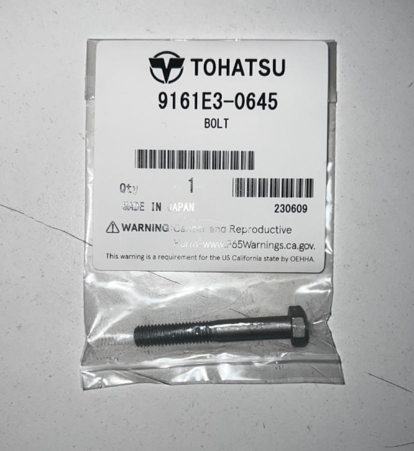 Винт корпуса водяного насоса Mercury 10-8M0063198, Tohatsu 9161E3-0645
