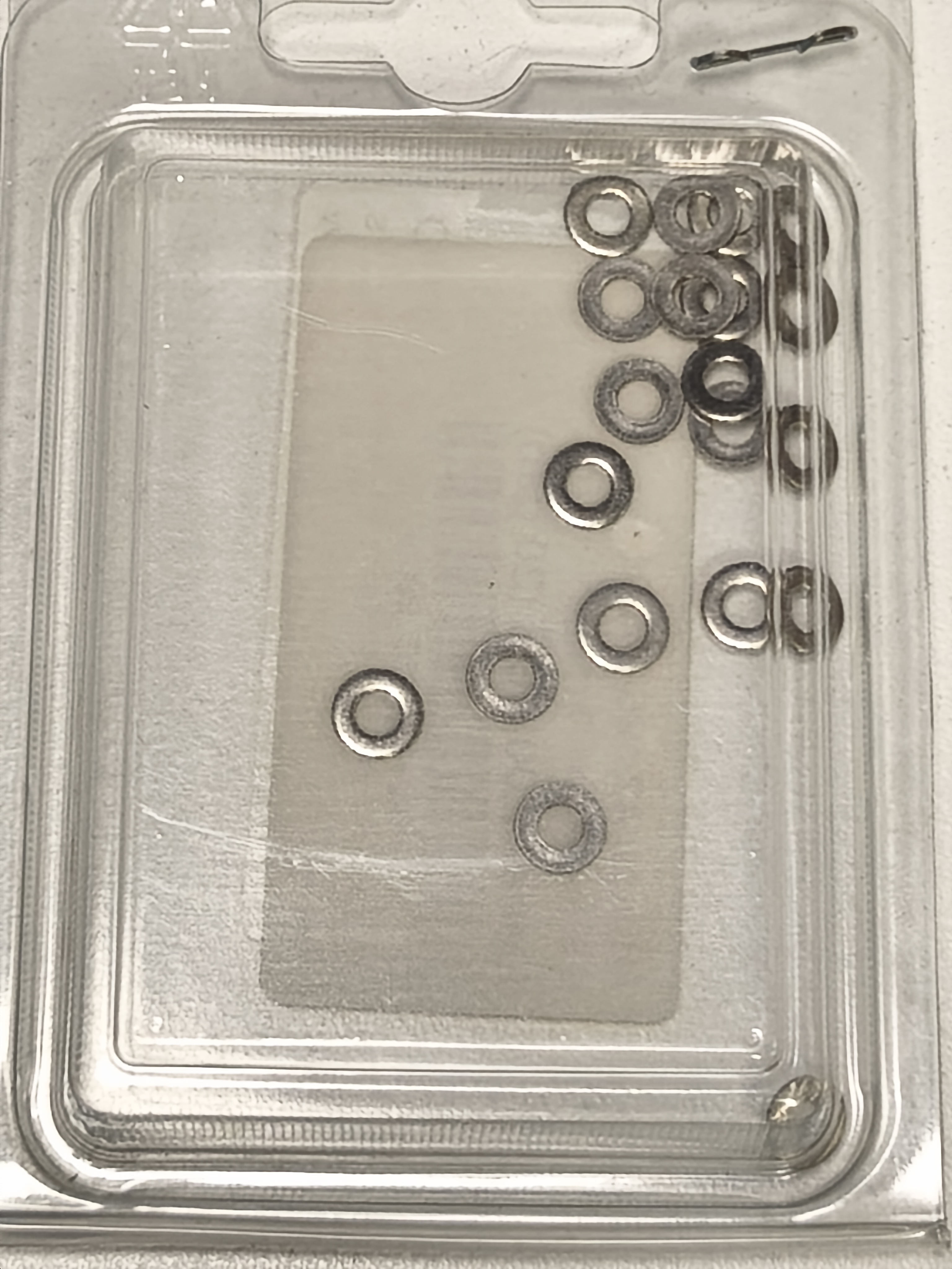 DIN 125 Washer, Ø3 mm, AISI 304 - 20 pcs.