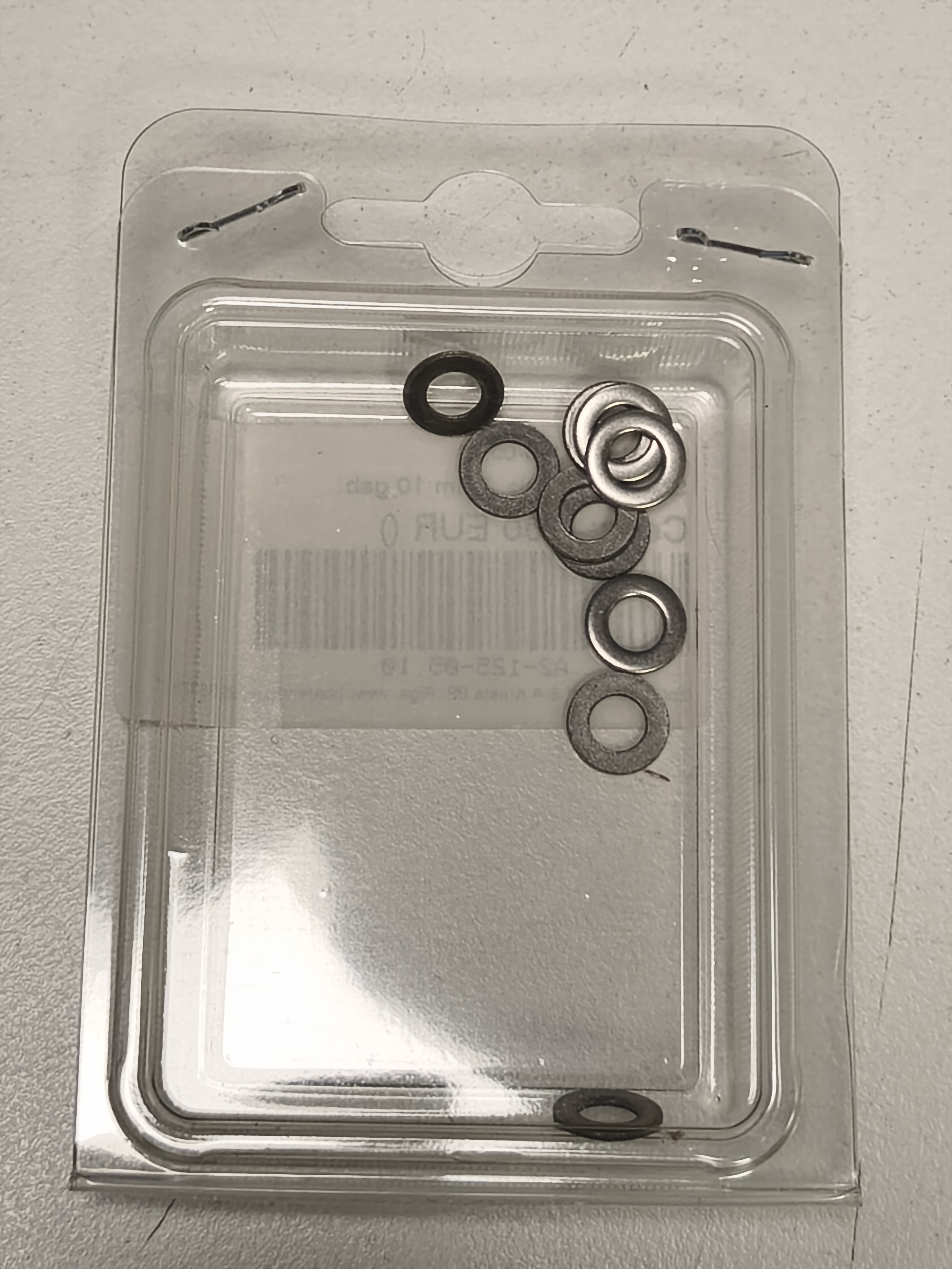 S.S. Washer, Ø 5 mm, 10 pcs.