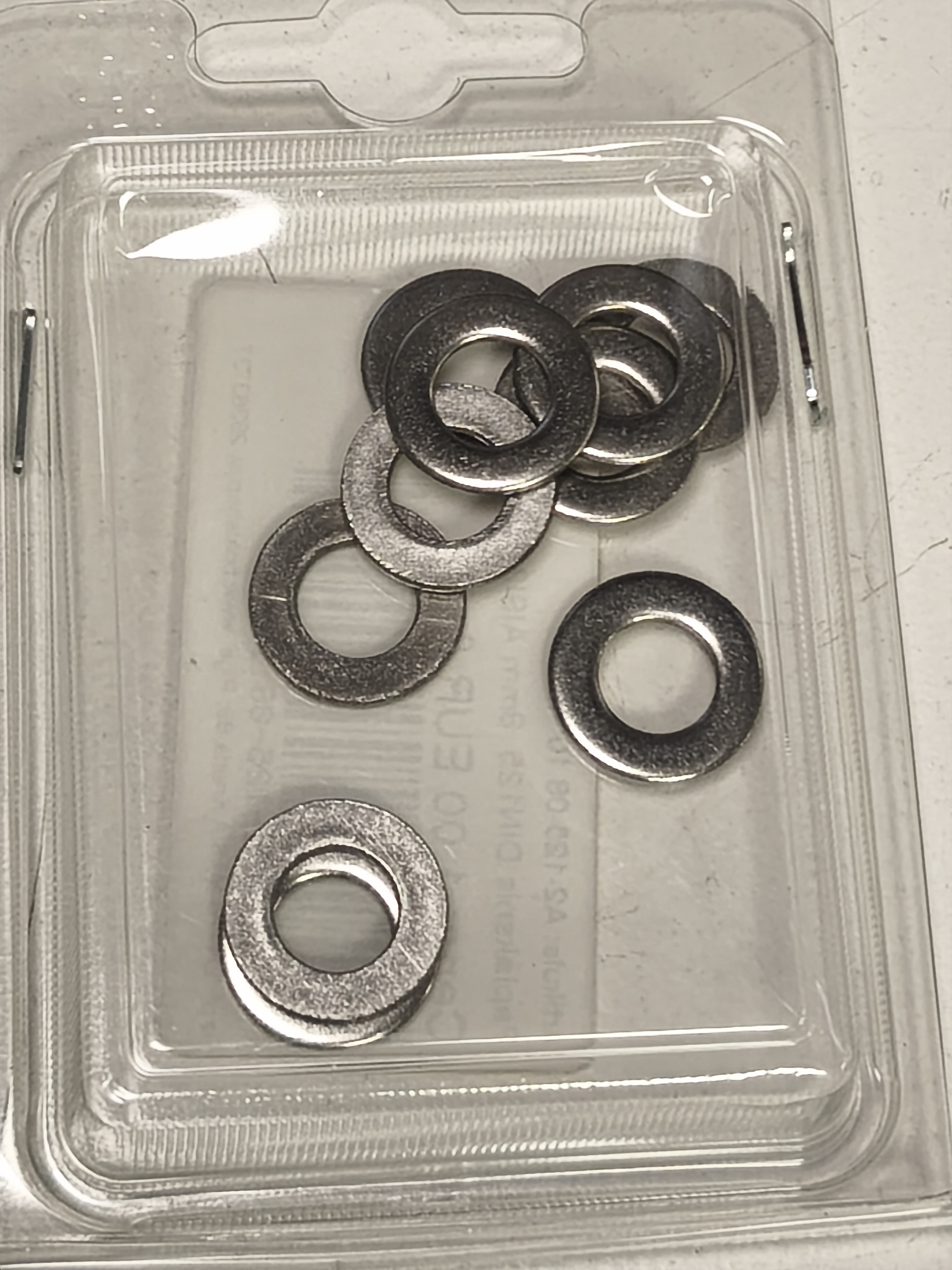 DIN 125 Washer, Ø8 mm, AISI 304 - 10 pcs.