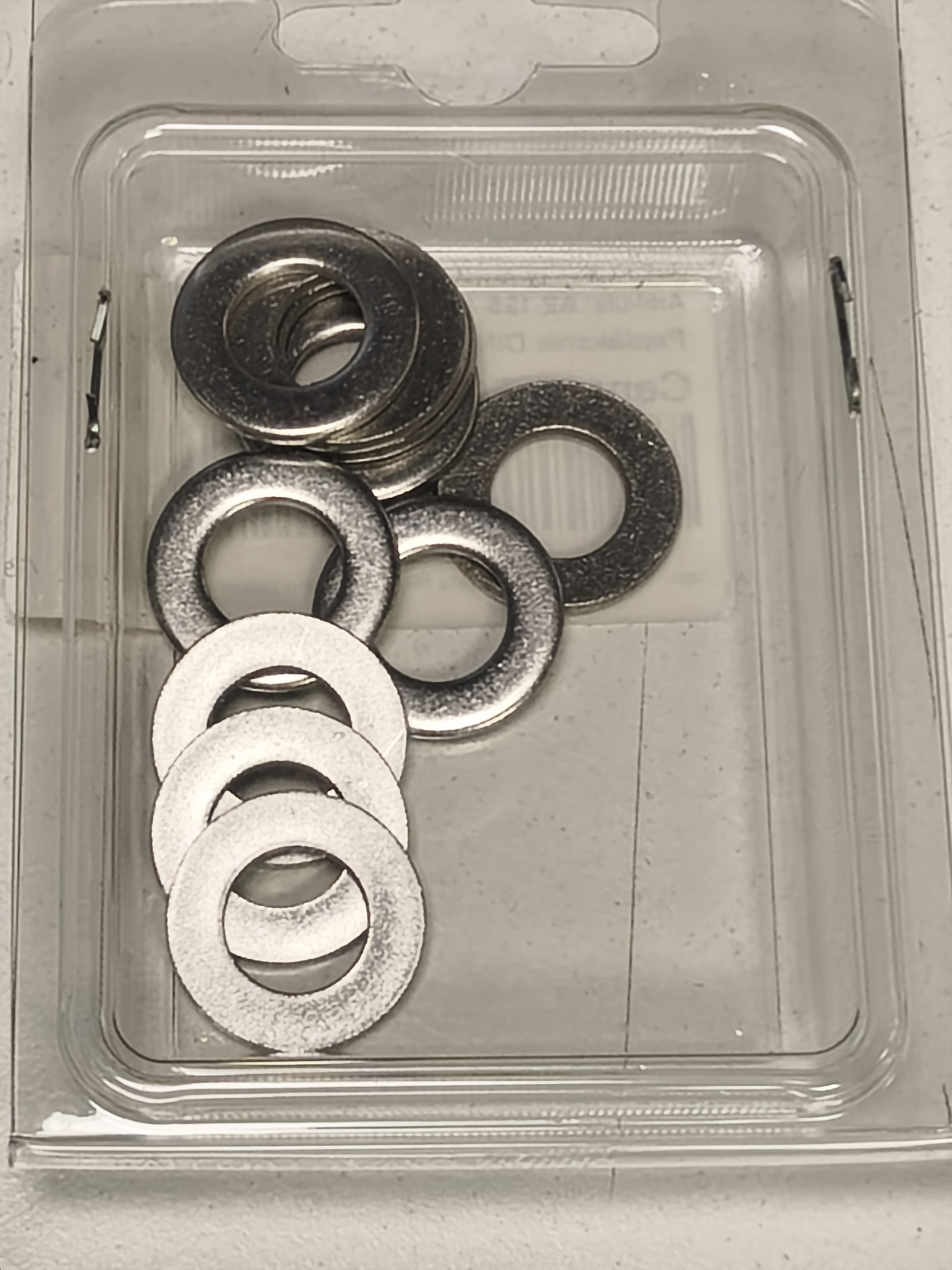 Washer DIN125, Ø10mm, AISI304 - 10 pcs.