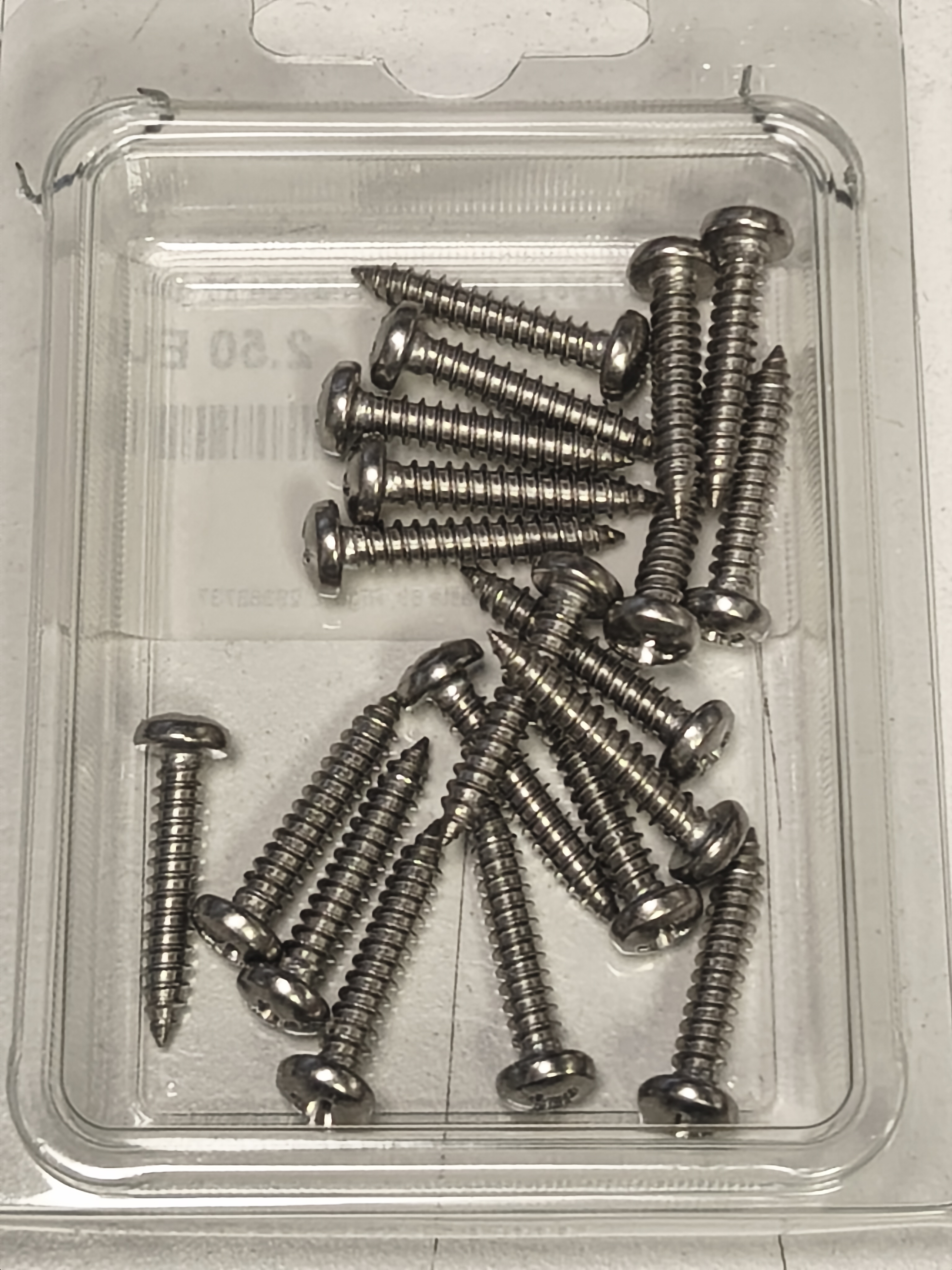 DIN 7981 Screw, 3.9 x 22 mm, AISI 304, 20 pcs.