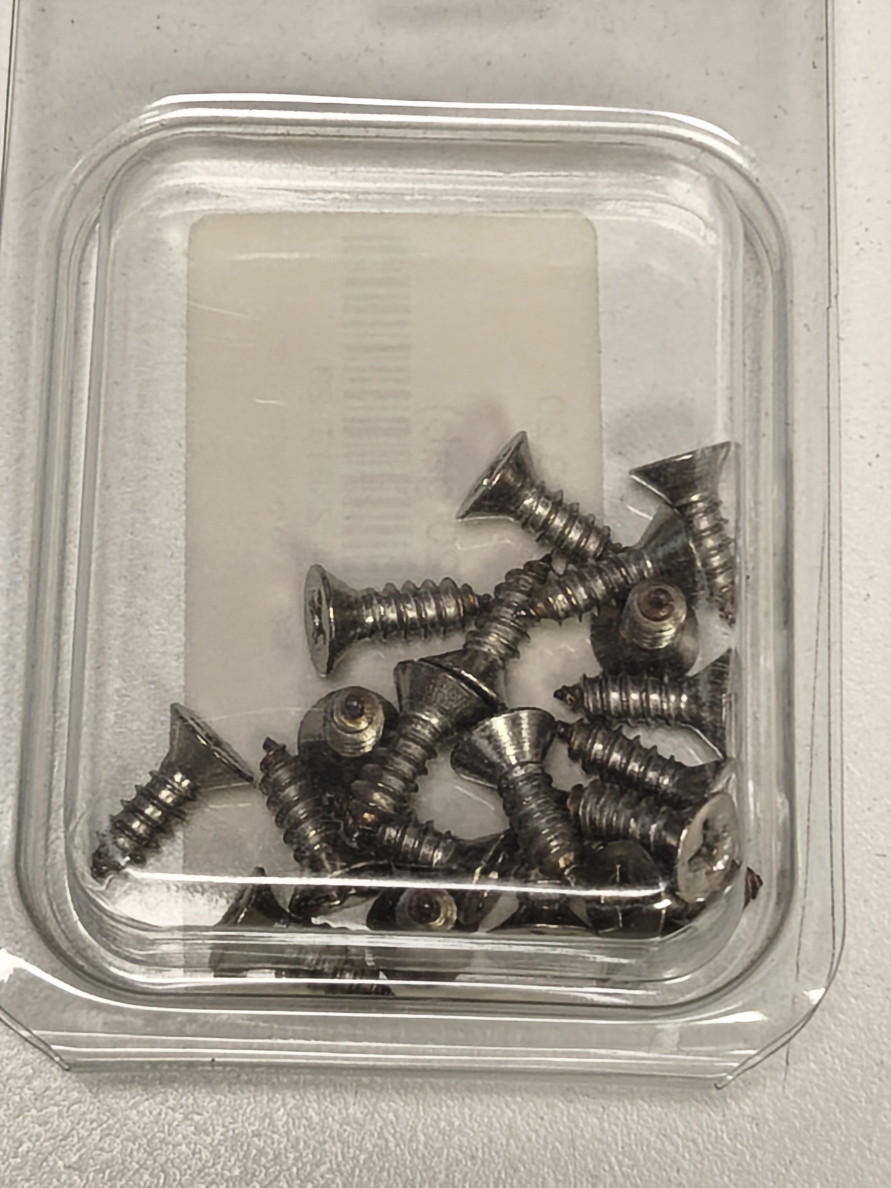 DIN 7982 Screw, 4.2 x 13 mm, AISI 304, 20 pcs.