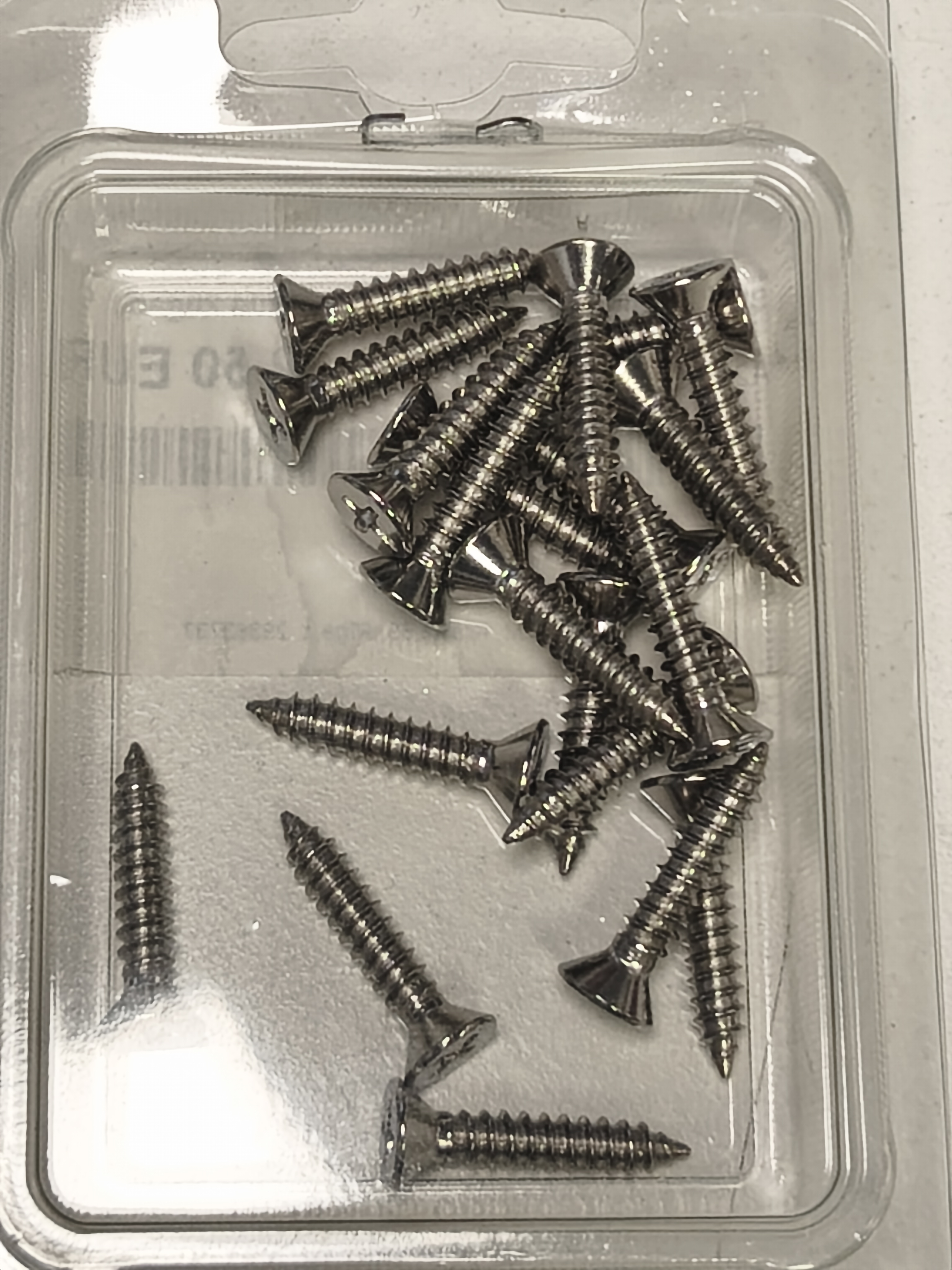 DIN 7982 Screw, 4.2 x 22 mm, AISI 304, 20 pcs.