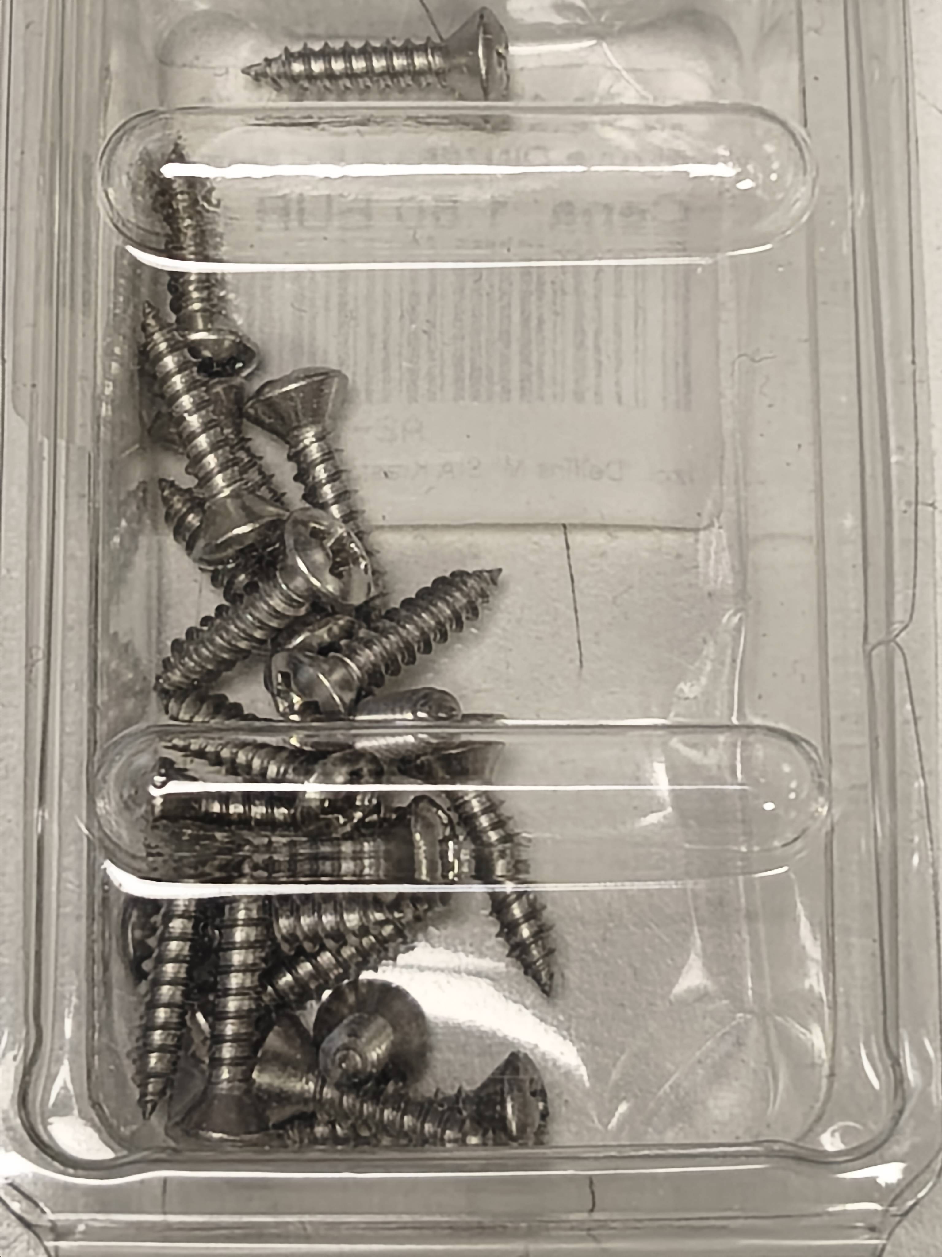 DIN 7983 Screw, 3.5 x 16 mm, AISI 304, 20 pcs.
