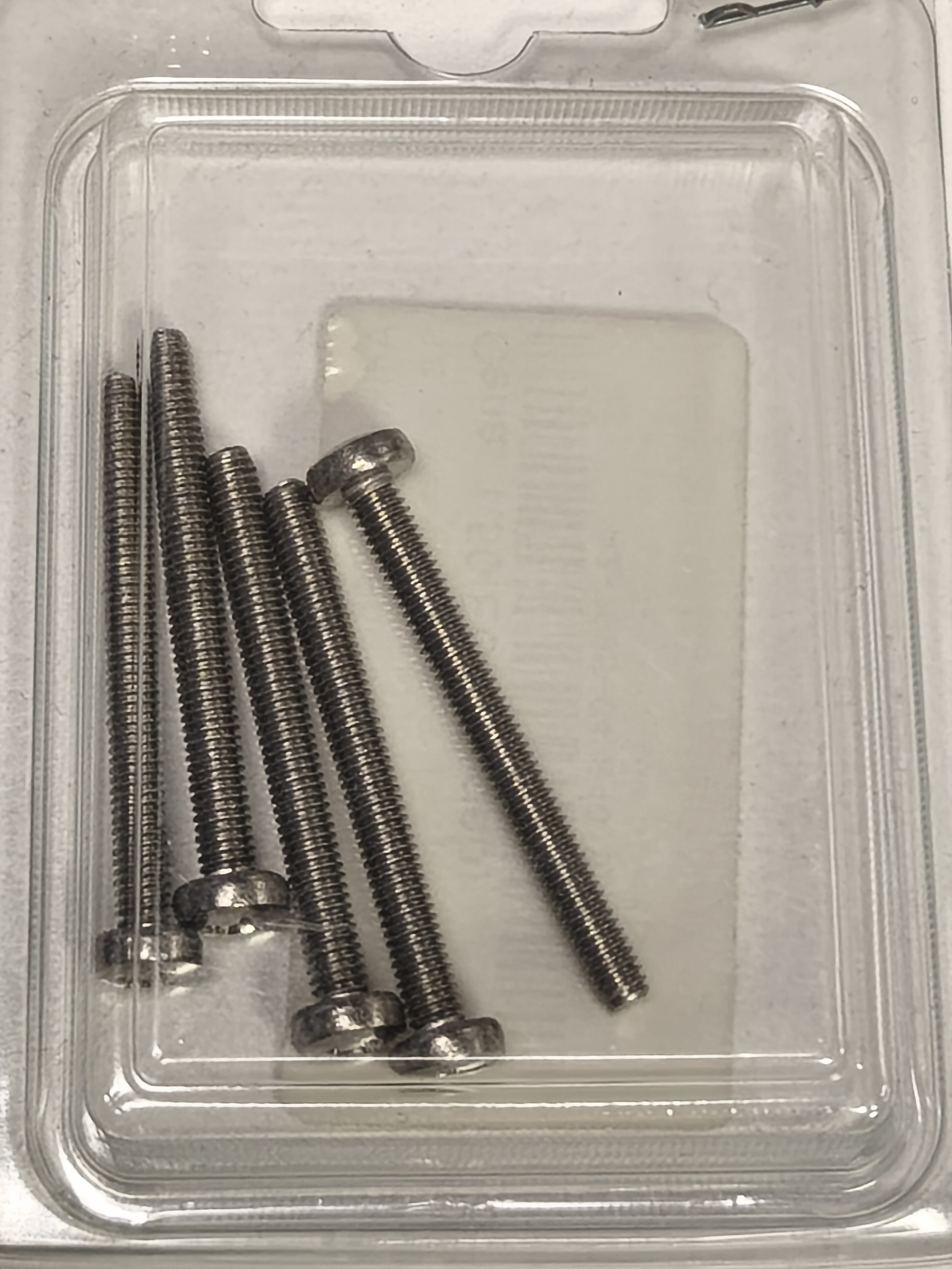 DIN 7985 Screw, 4x40 mm, AISI 304, 5 pcs.
