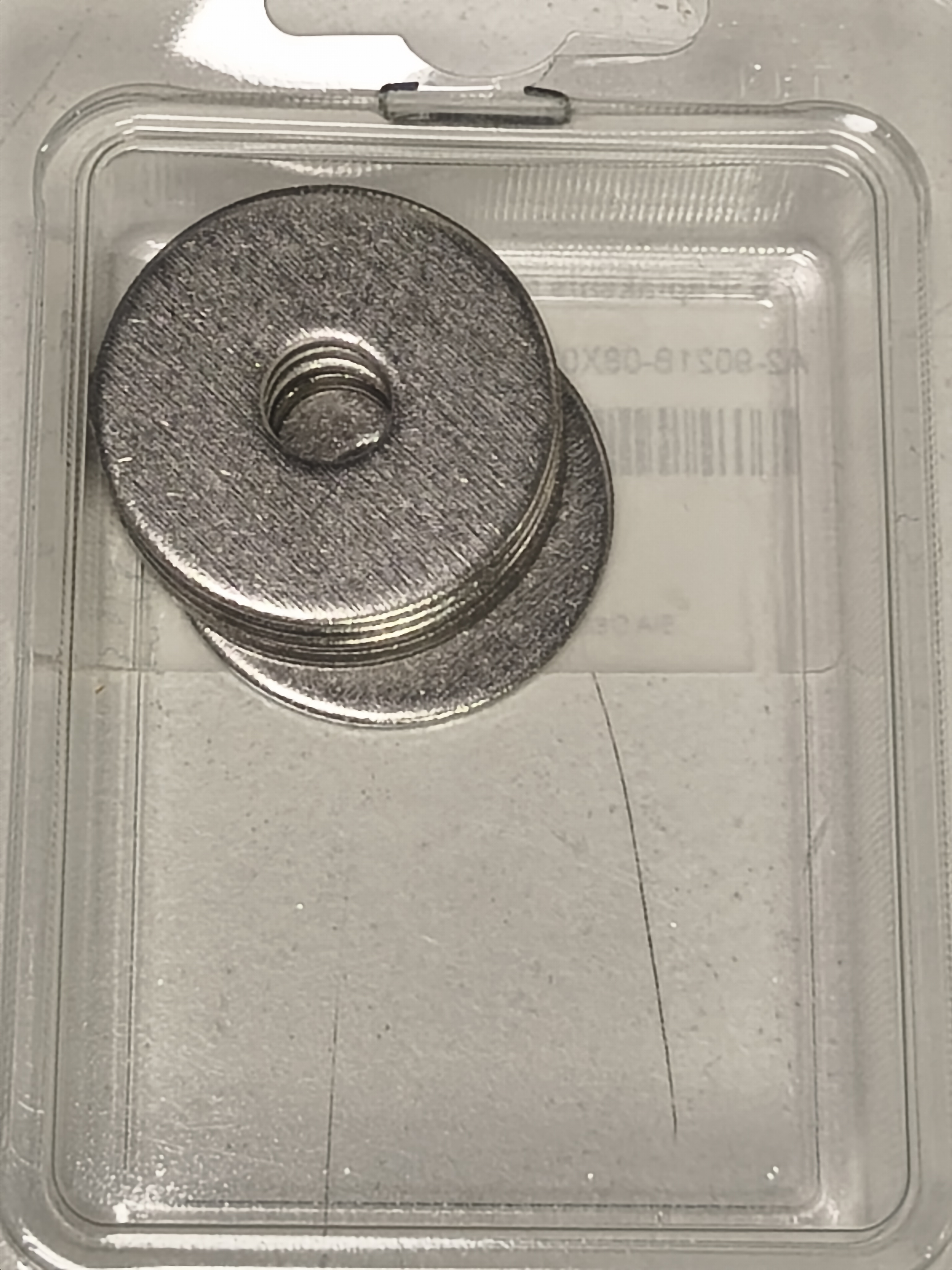 S.S. Washer Ø 8x32 mm, 5 pcs.