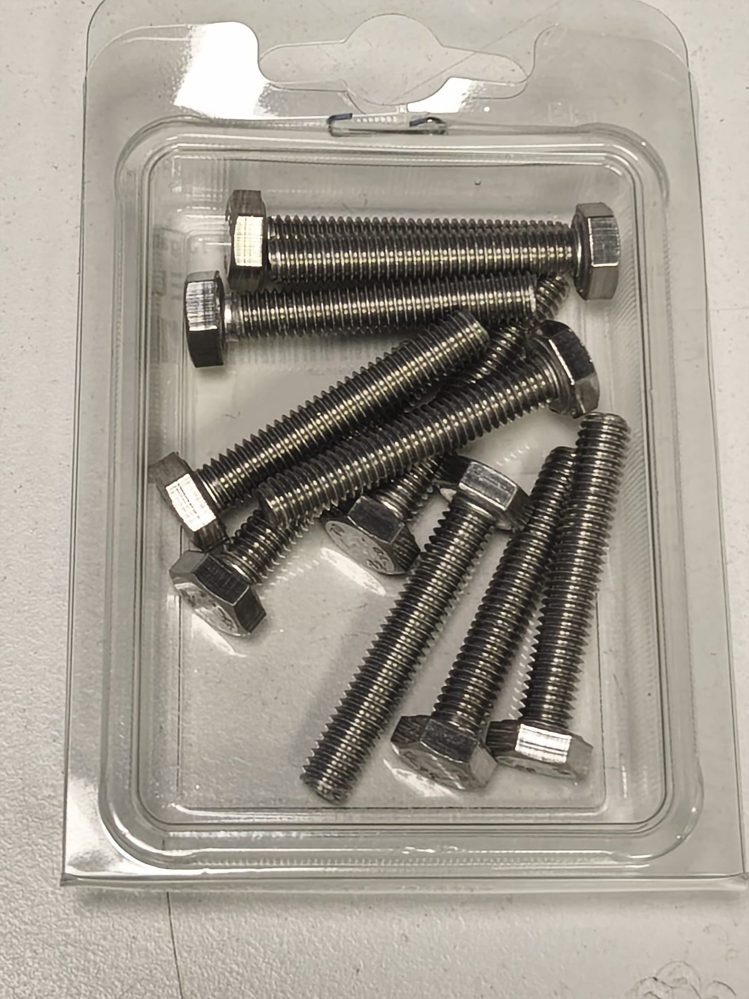 Bultskrūve ISO933 6x35mm AISI304 10 pcs.