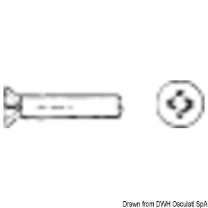 DIN 965 Screw, 3x12 mm, AISI 304, 20 pcs.