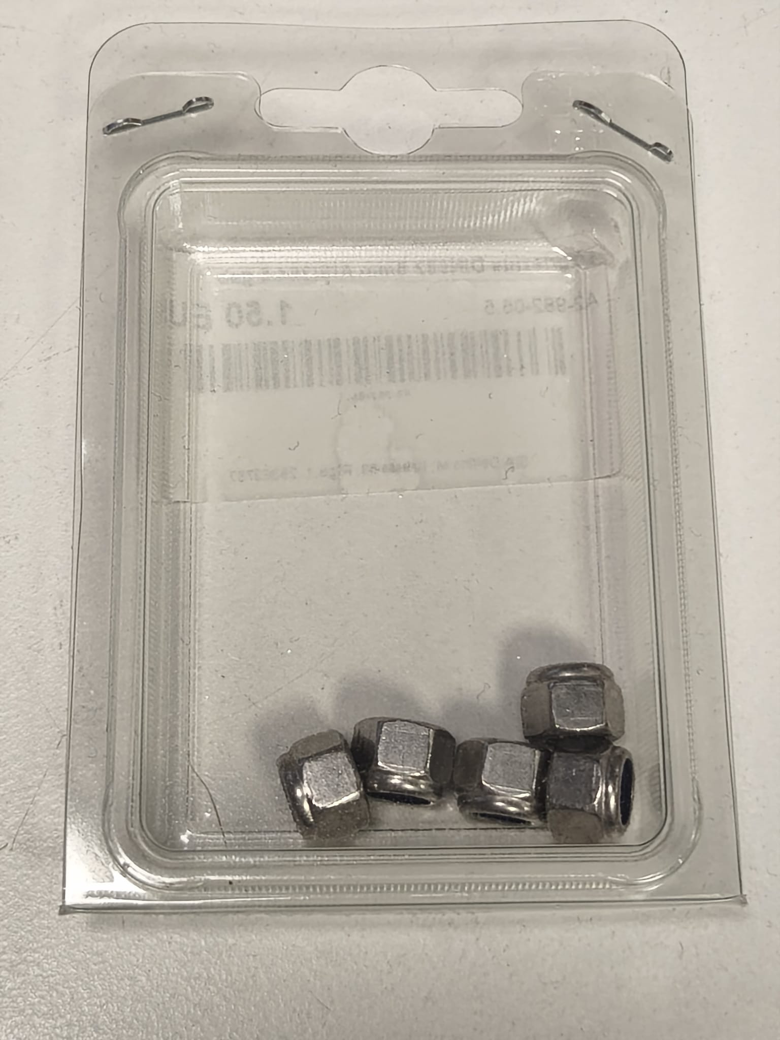 DIN 982 6 mm AISI 304 Nut, 5 pcs.