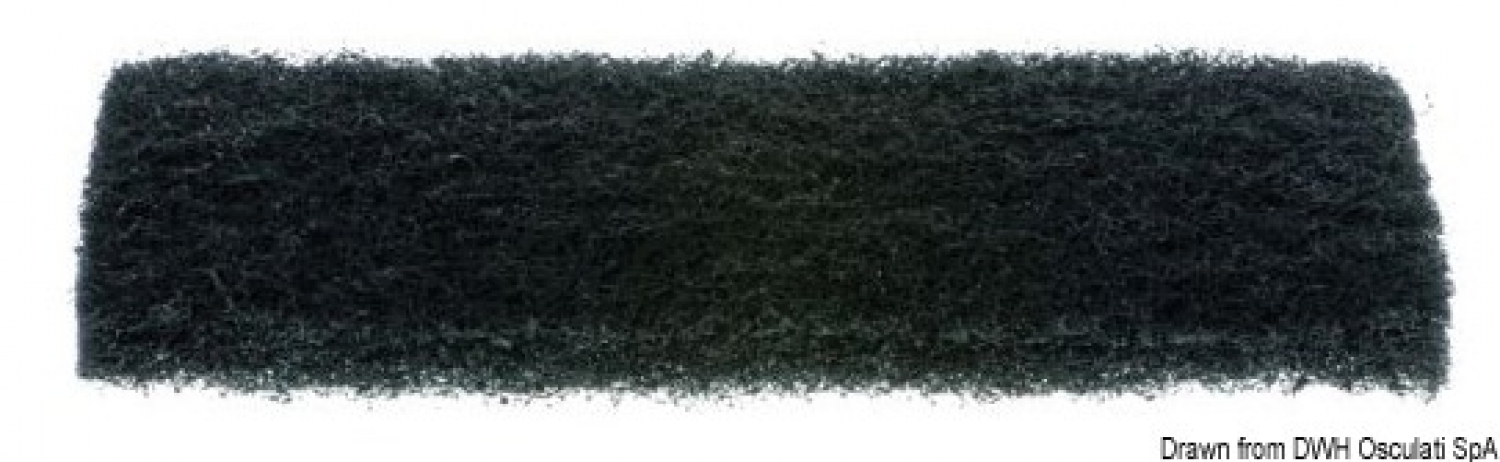 Абразивная чистящая  Yachticon Hard black 260x115мм