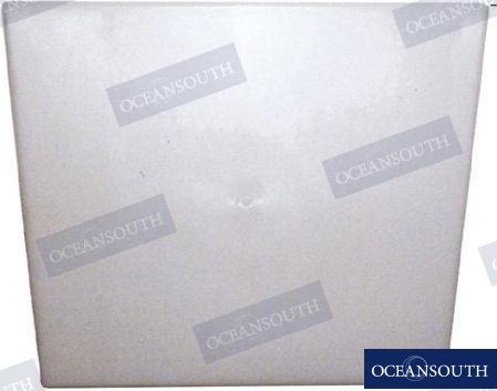 Outboard backing plate 15mm Ocean South 391mm x 350mm 330mm