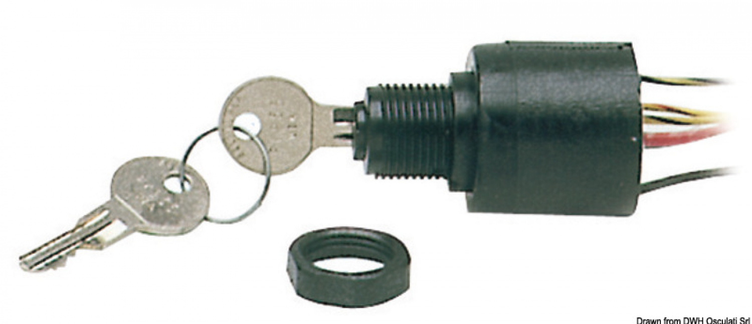 Starting key MERCURY 41072 6 wires
