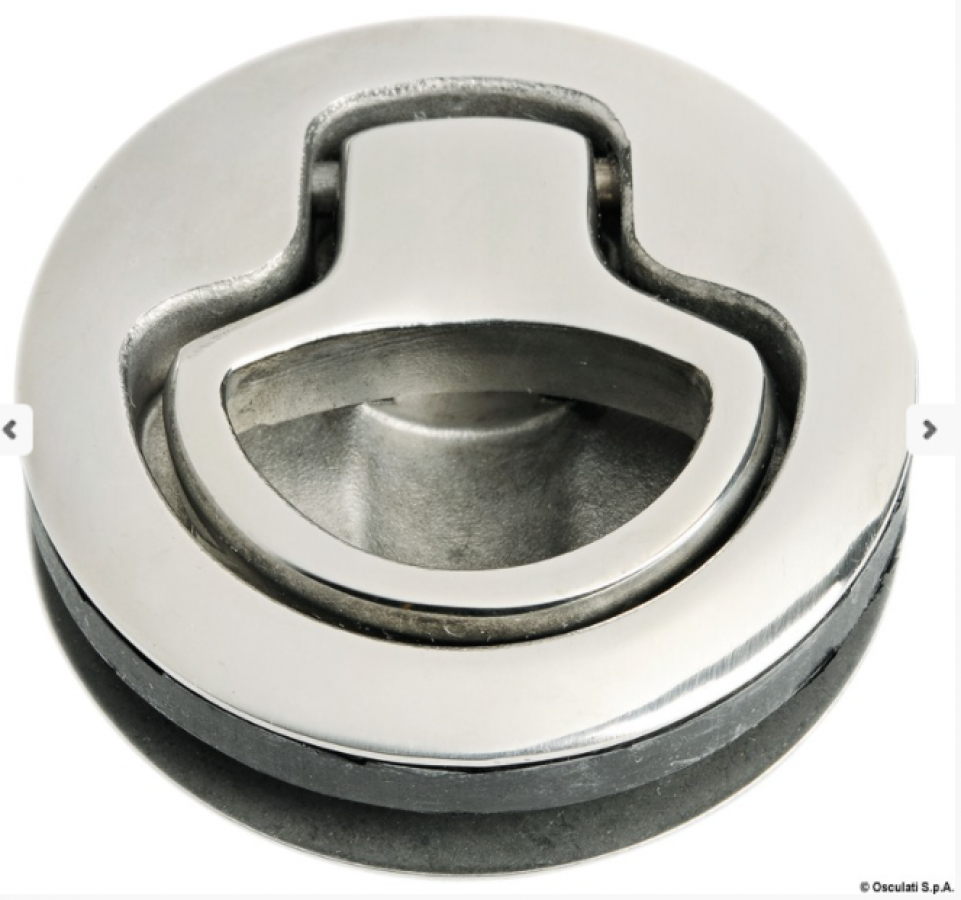 Aizvars ar cilpu Ø62mm -AISI316