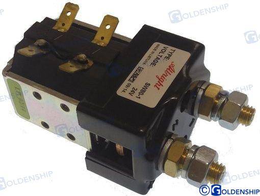 single contactor 1 pole 12v 100a