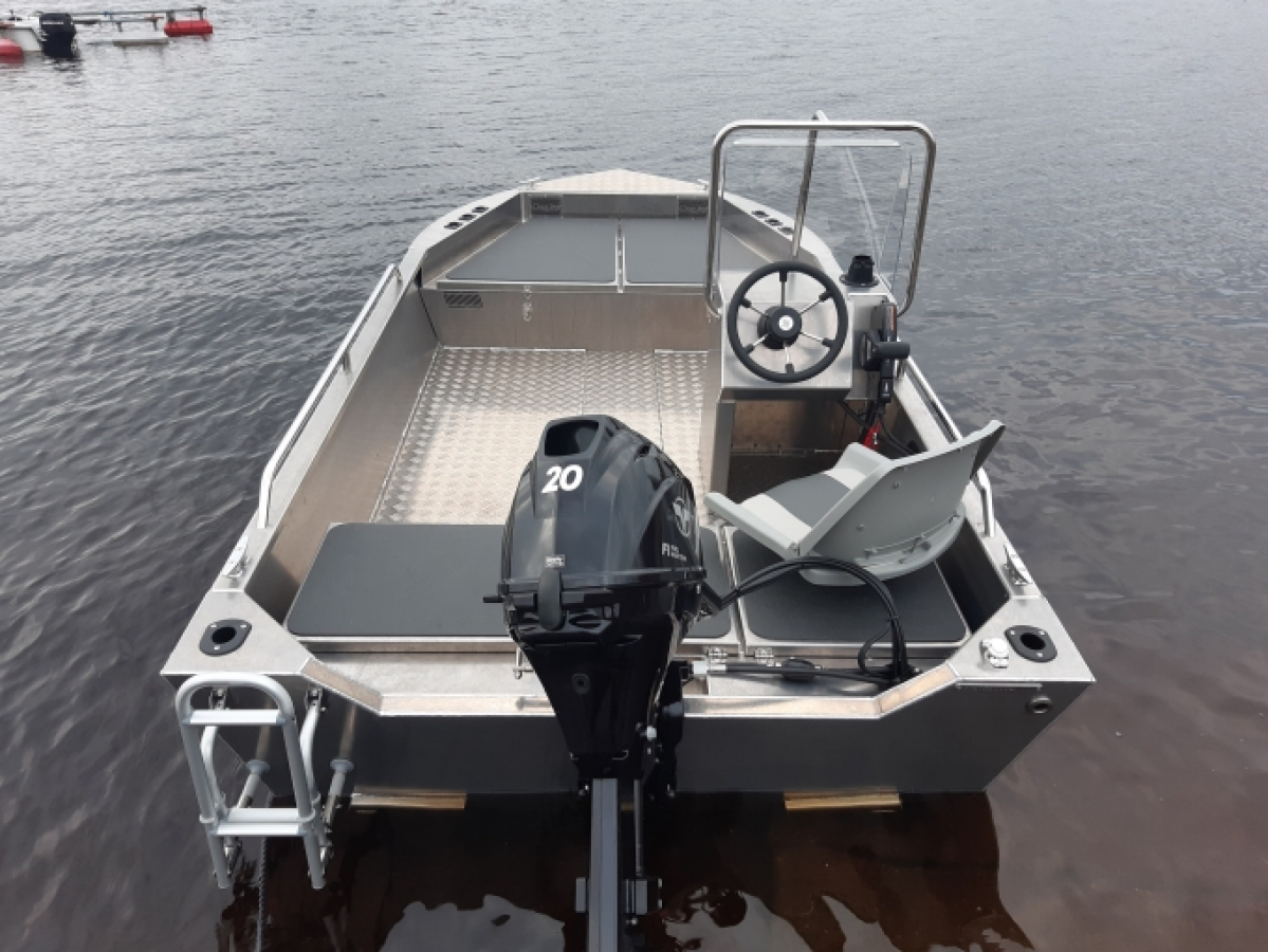 Alutroll 410 Snapper CCF (2 consoles) + Engine TOHATSU MFS30DETL