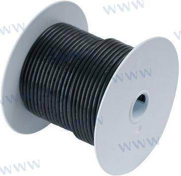 tinned copper wire 2awg (33mm²) black 30m