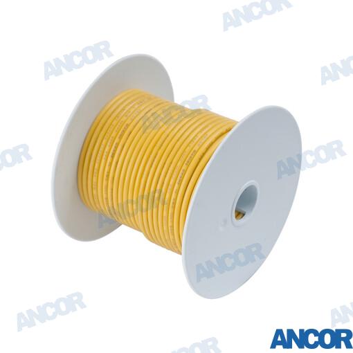 Ancor Tinned Copper Battery Cable 2awg (33mm2) 15m Yellow