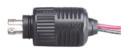 connector  for trolling motor -  plug 2 wire DC - Marinco