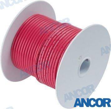 Tinned copper wire 14 awg (2mm²) red 5,5m