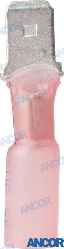 22-18 awg heat shrink male disconnect