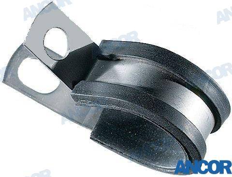 cushion clamps inox 1/2 (10pcs)