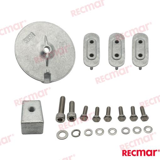 Magnesium anode kit for Yamaha, Selva F40 F50 F60