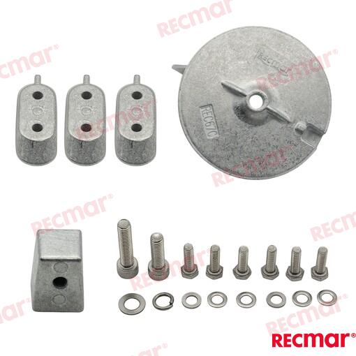 Magnesium anode kit for Yamaha, Selva F40 F50 F60