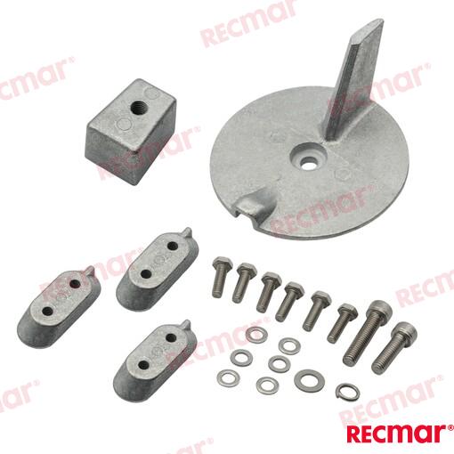 Magnesium anode kit for Yamaha, Selva F40 F50 F60