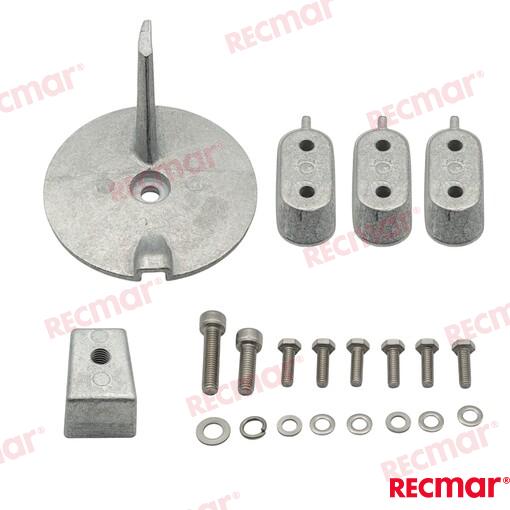 Magnesium anode kit for Yamaha, Selva F40 F50 F60