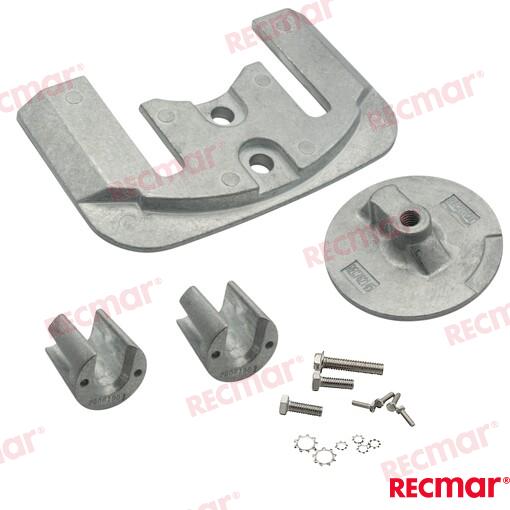 Anode set Bravo 2-3 magnesium 888758k01, 888758Q01, 888758Q02, 888760A1, 888760k01, 888760Q01