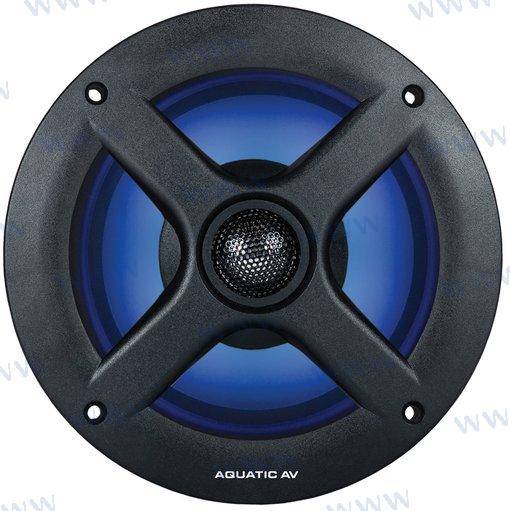 aquatic pro series black LED speakers