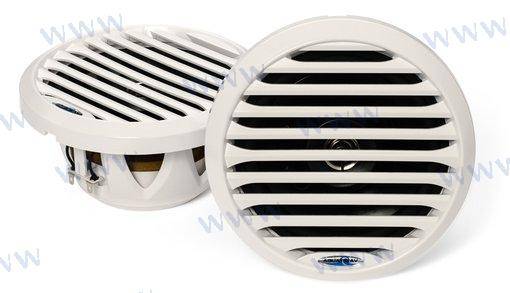 marine speaker 6.5" - 100w - white waterproof
