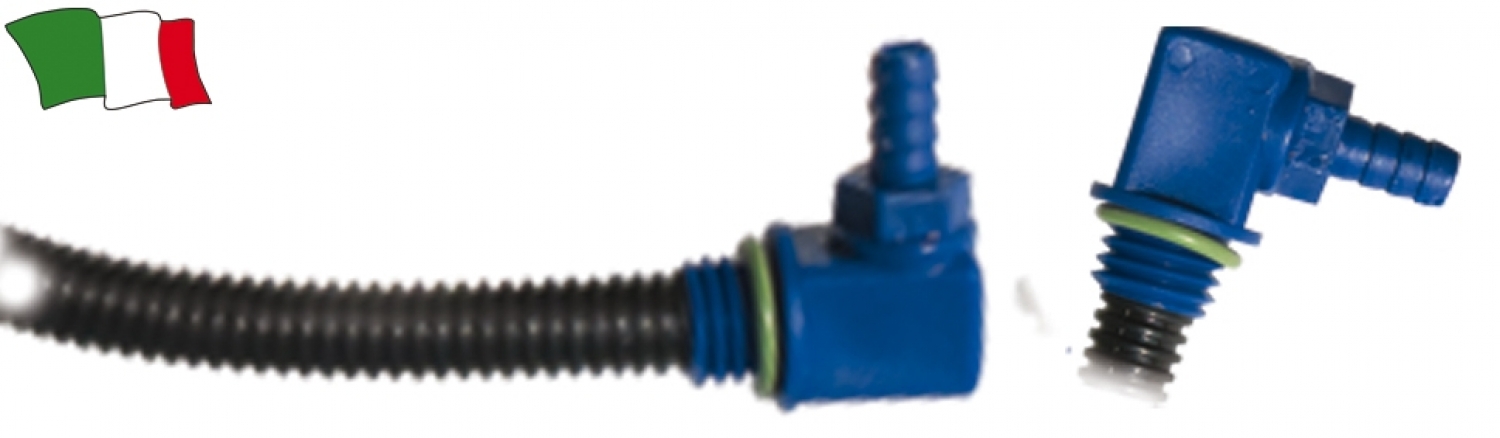 fuel hose (plastic) with nozzle