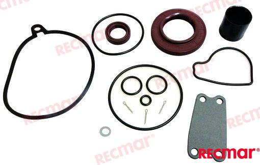 Gasket set for Volvo Penta SX-C SX-R SX-M DP-S DP-SM upper gear case and OMC Cobra 1994